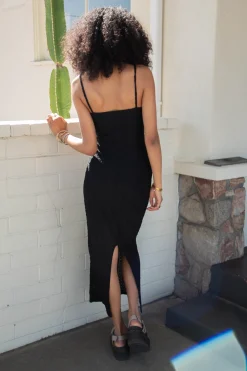 Eyelet Stretch Lace Maxi Dress
