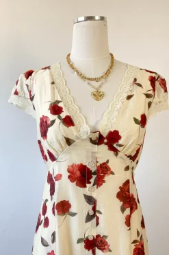 Floral Button Up Dress