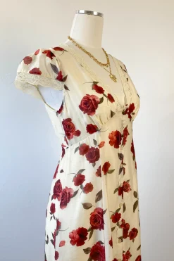 Floral Button Up Dress
