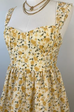 Floral Corset Mini Dress