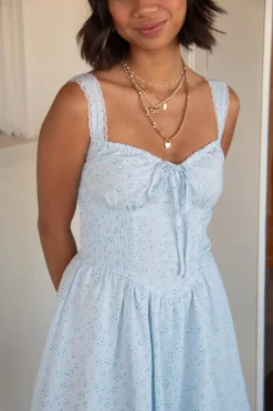 Floral Corset Mini Dress