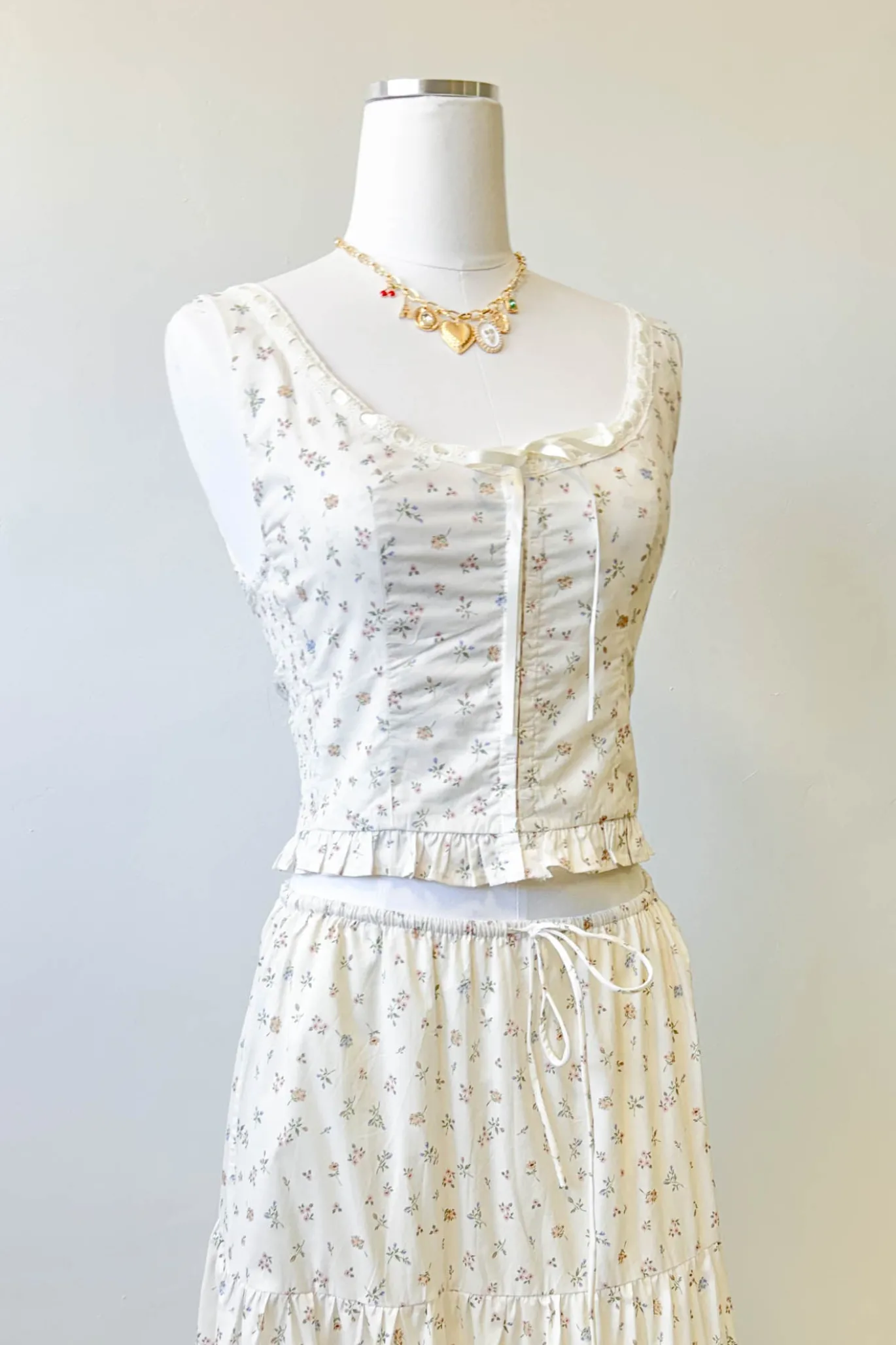 Floral Corset Top