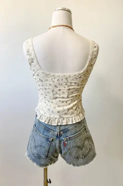 Floral Corset Top