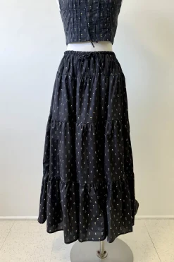 Floral Midi Skirt