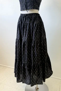 Floral Midi Skirt