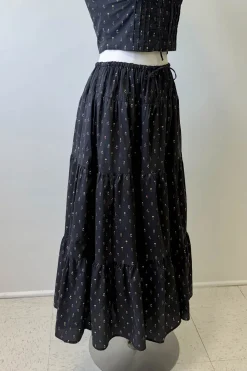 Floral Midi Skirt