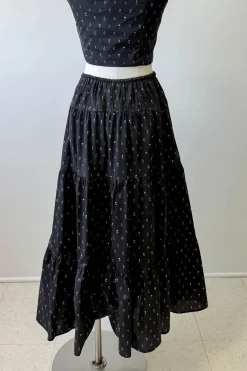 Floral Midi Skirt