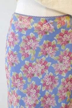 Floral Midi Skirt