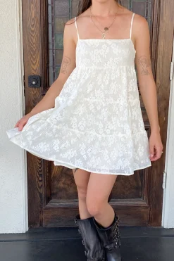 Floral Mini Babydoll Dress