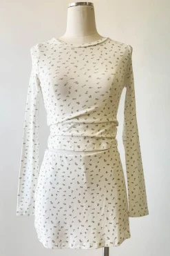 Floral Mini Skirt