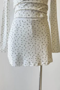 Floral Mini Skirt
