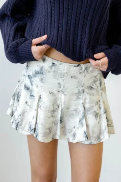 Floral Mini Skort