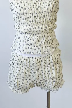 Floral Ruffled Bloomer Shorts