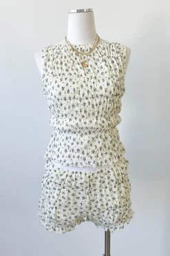 Floral Ruffled Bloomer Shorts