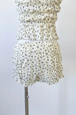Floral Ruffled Bloomer Shorts