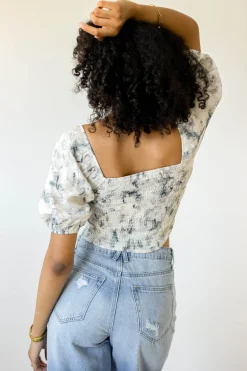 Floral Smocked Top