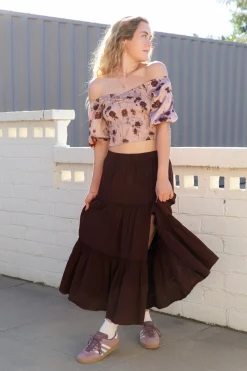 Floral Smocked Top
