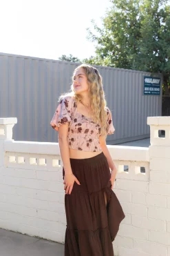 Floral Smocked Top