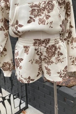 Floral Sweatshorts