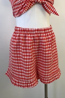 Gingham Boxer Shorts