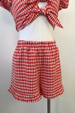 Gingham Boxer Shorts