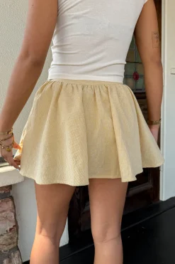 Gingham Mini Skirt