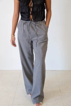 Gingham Pants