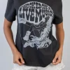 Hooked On Live Music BF Graphic Tee