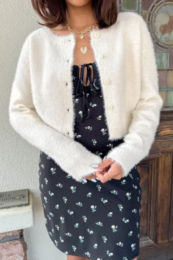 Knit Button Cardigan