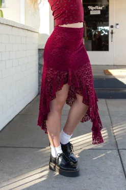 Lace Boho Skirt
