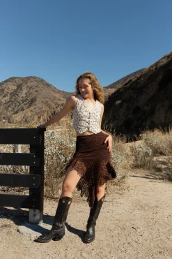 Lace Boho Skirt