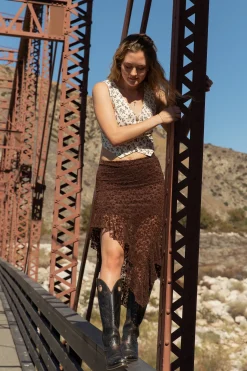 Lace Boho Skirt