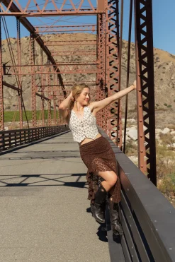 Lace Boho Skirt