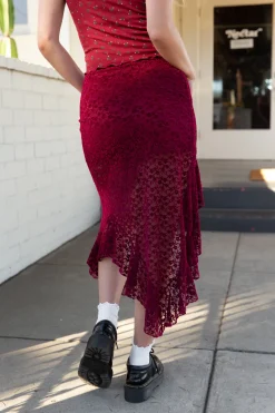 Lace Boho Skirt