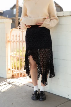 Lace Boho Skirt