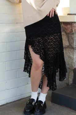 Lace Boho Skirt