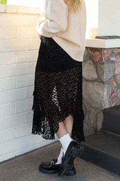 Lace Boho Skirt
