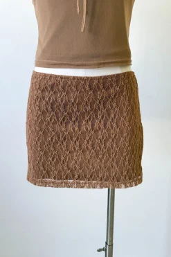 Lace Mini Skirt