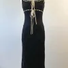 Lace Sleeveless Maxi Dress