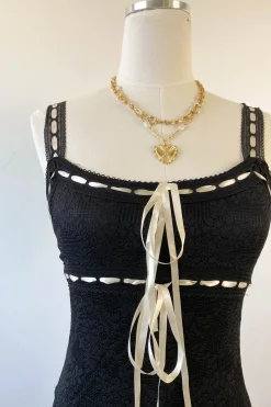 Lace Sleeveless Maxi Dress