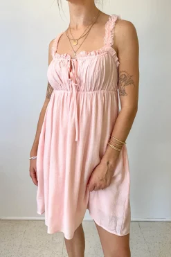 Lacey Babydoll Mini Dress