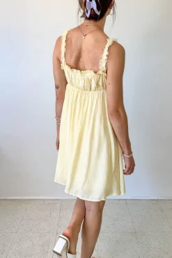 Lacey Babydoll Mini Dress
