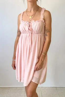 Lacey Babydoll Mini Dress