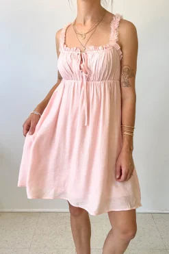 Lacey Babydoll Mini Dress