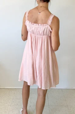 Lacey Babydoll Mini Dress
