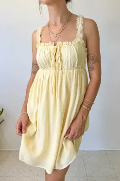Lacey Babydoll Mini Dress
