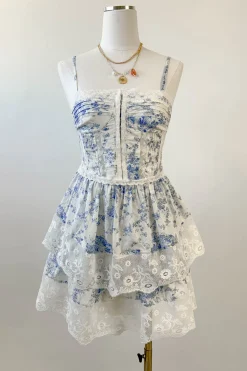 Lacey Corset Mini Dress