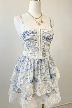 Lacey Corset Mini Dress