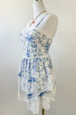 Lacey Corset Mini Dress