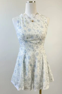Lacey Floral Romper